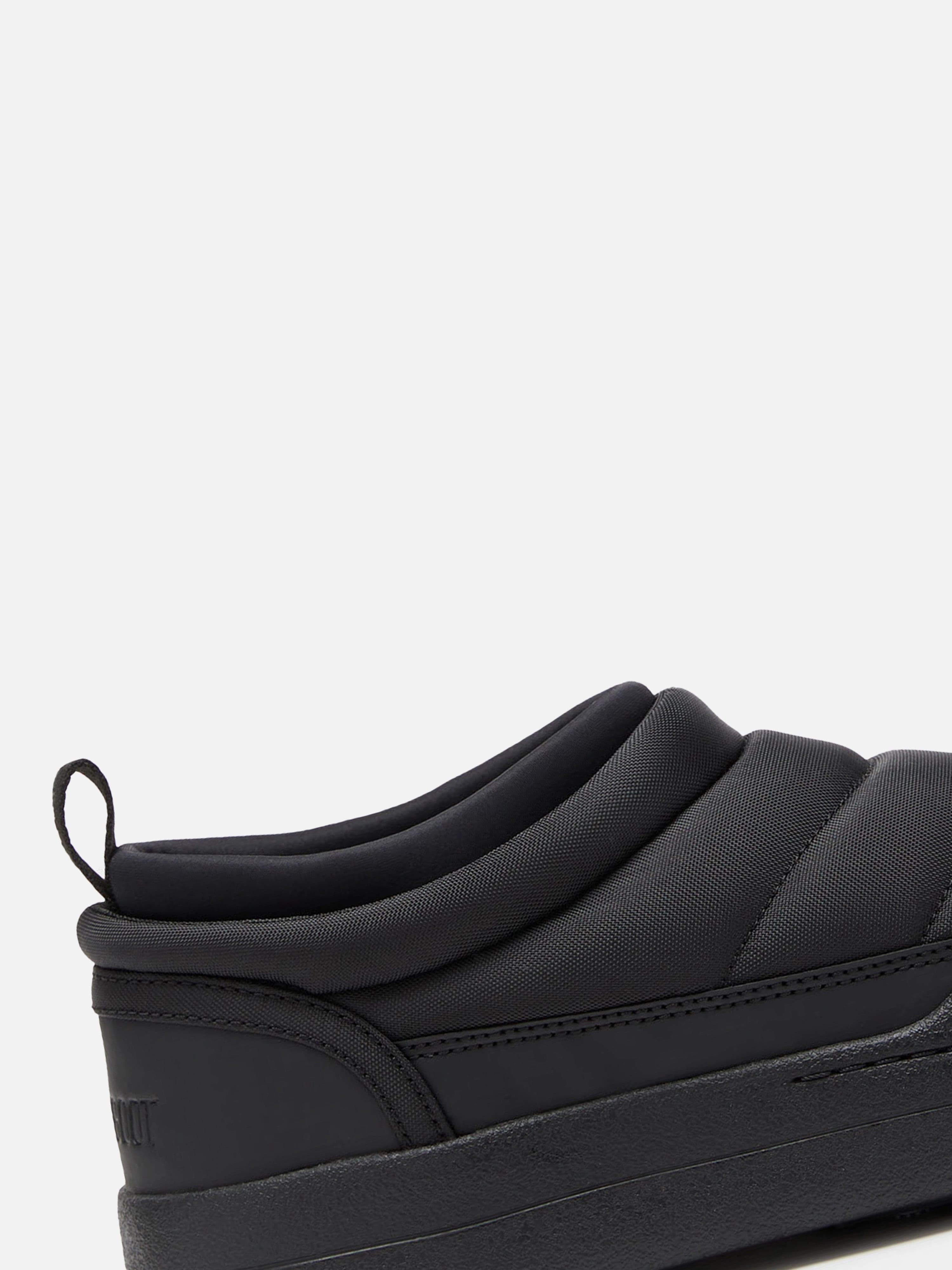 Most Comfort Slides Moon Boot Kids Park Soft Slippers in Black