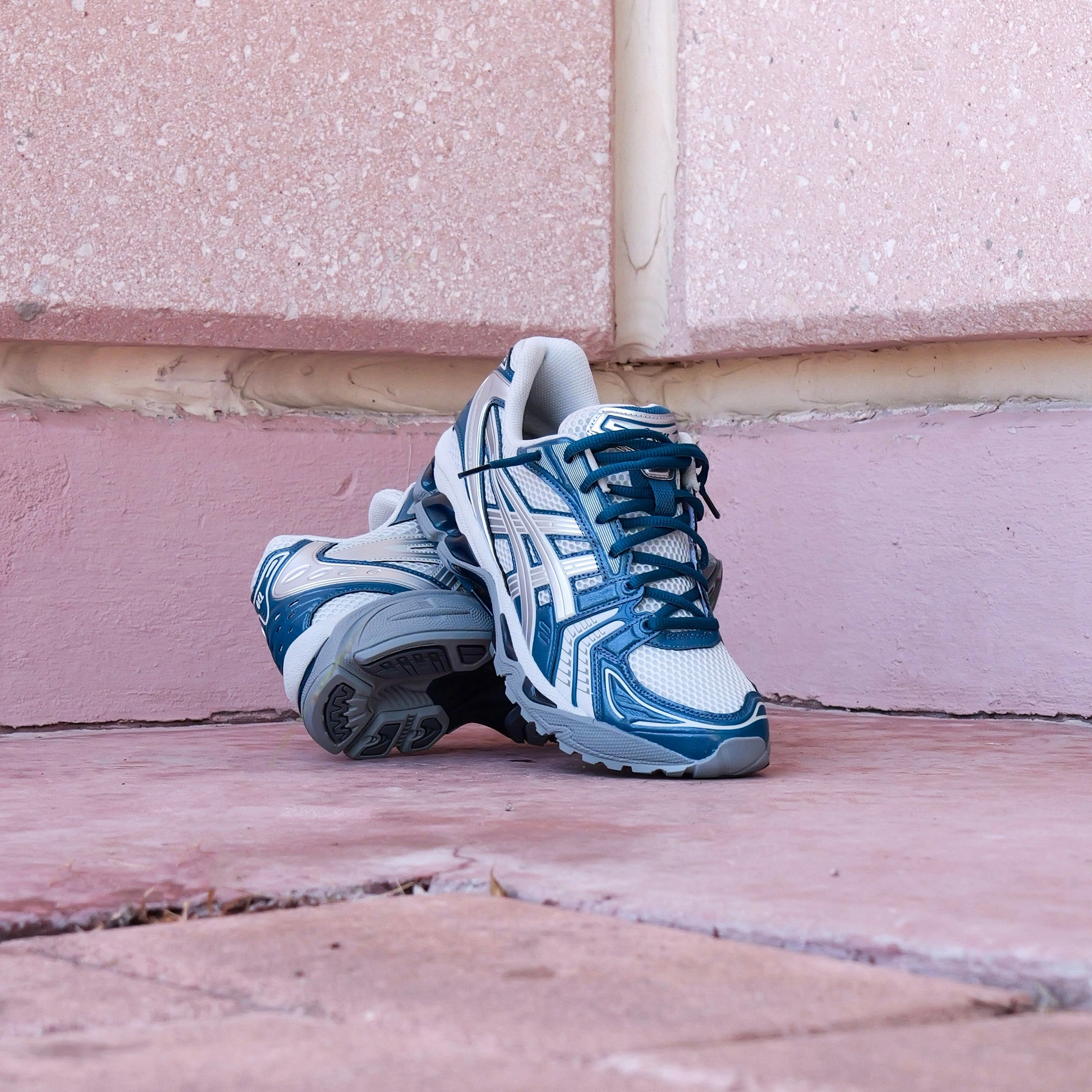 Asics Shoe Palace Mens Asics Gel-Kayano 14 (Glacier Grey/Pure Silver)