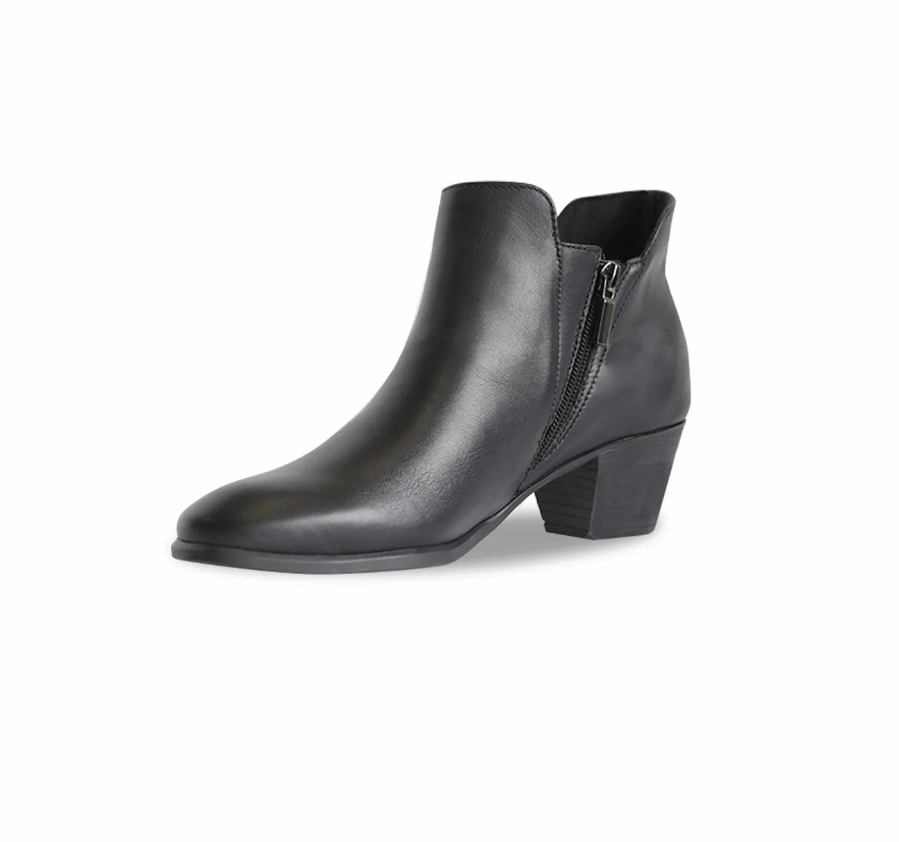 Munro Women's Jackson Chelsea Bootie - Black Chelsea Boots Exchange