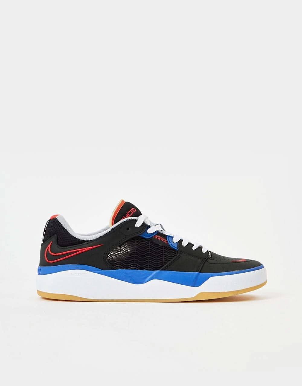 Nike SB Ishod Premium Skate Shoes - Black/University Red-Hyper Royal Nike Shoes Air Max Torch 4