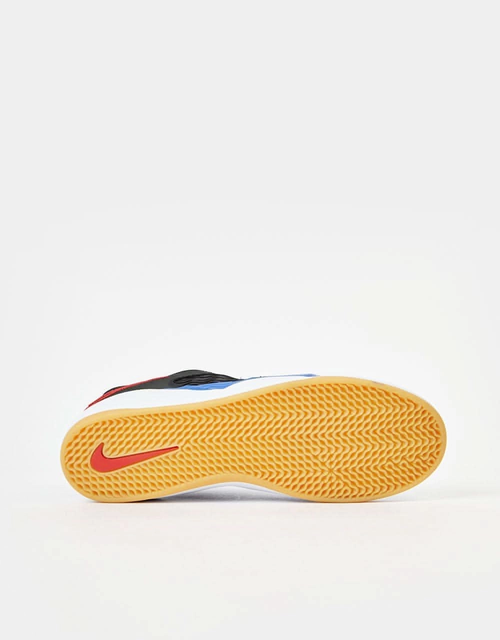 Nike Mag Shoes Nike SB Ishod Premium Skate Shoes - Black/University Red-Hyper Royal