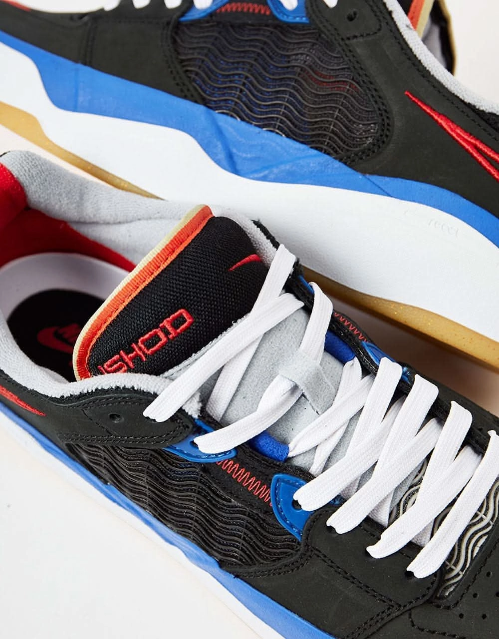Nike Gtx Trail Shoes Nike SB Ishod Premium Skate Shoes - Black/University Red-Hyper Royal