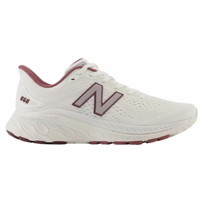 New Balance Fresh Foam X 860v13 Sea Salt/Washed Burgundy Running Shoe (Women's) Best Shoes For Hybrid Training