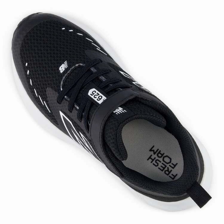 New Balance Kid's Fresh Foam 625 Black/White Running Shoes Good Road Running Shoes