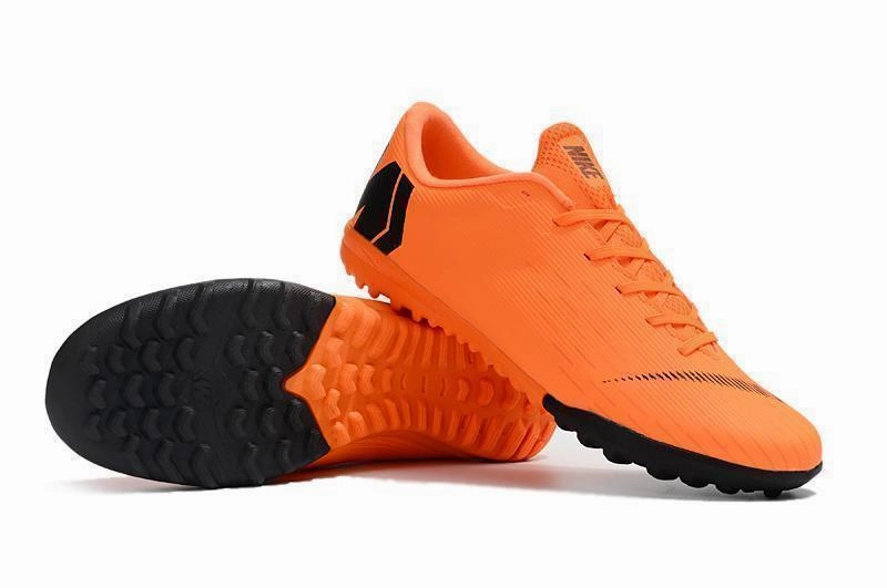 Free Soccer Cleats Giveaway New Nike Mercurial VaporX XII Academy Soccer Cleats Shoes Orange Black
