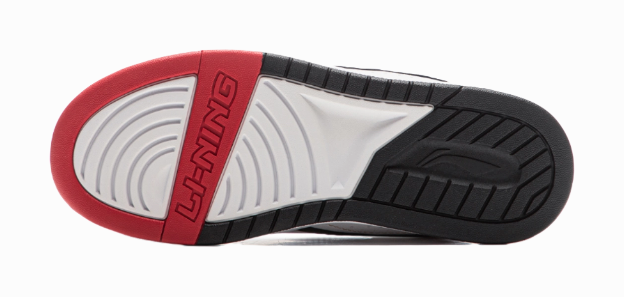 Golf Shoe Titleist Golf LINING YOUNG Sports Life Collection Abrasion Resistant Mid top Skateboard Shoes White Red Kids'