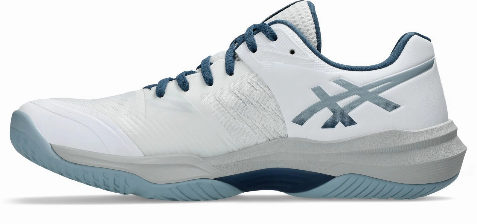 Asics Mens Sky Elite FF Lo 3 Indoor Shoes - White/Dolphin Grey Asics Tiger Shoes Onitsuka