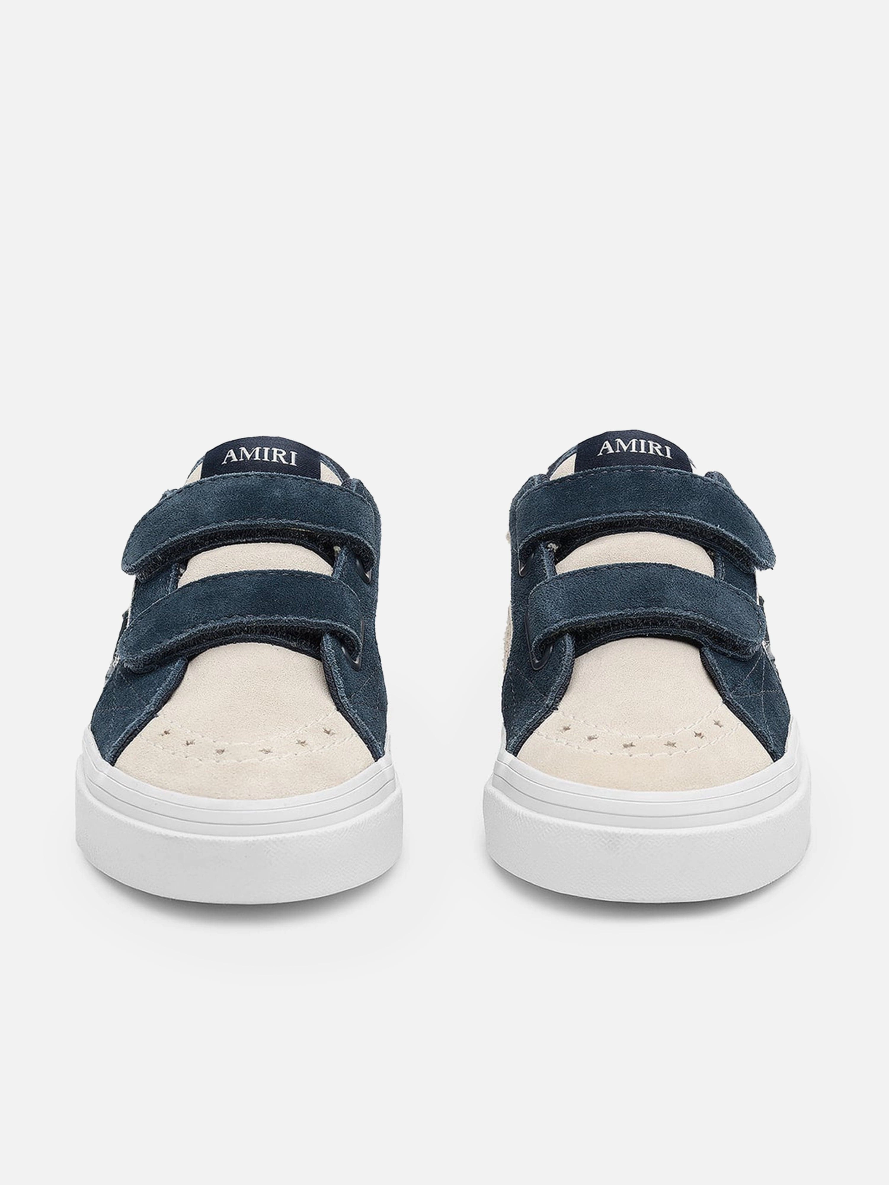 Amiri Kids Leather Sunset Skate Low Trainers in Navy Insoles For Skate Shoes