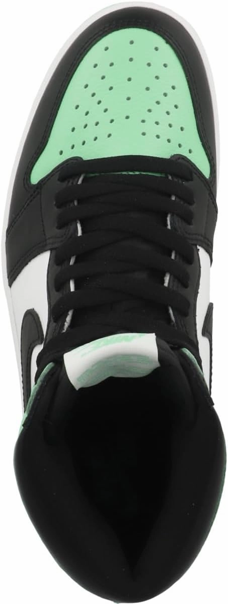 Nike Air Jordan 1 Retro High OG Men's Shoes White/Black-Green Glow DZ5485 130 Nike Height Shoes