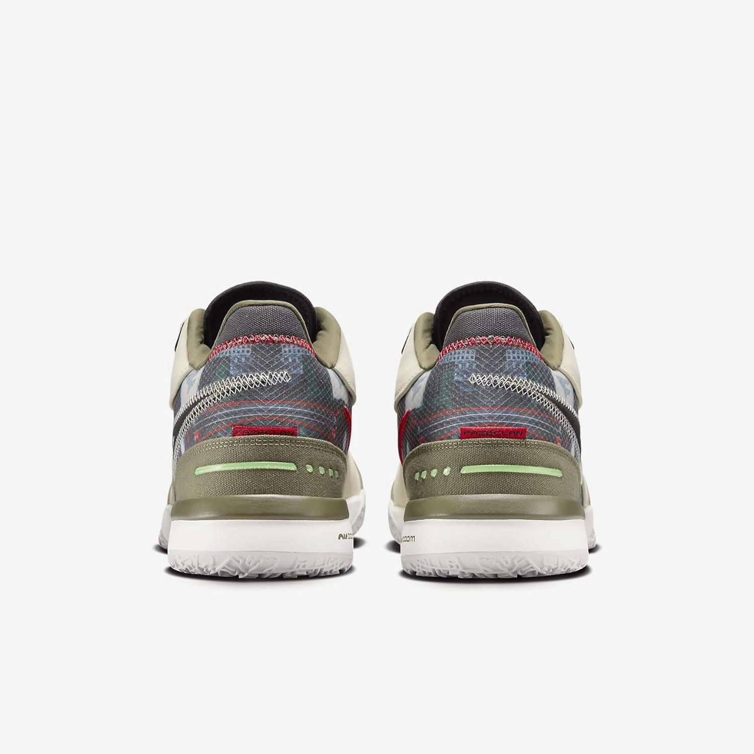 Nike Bruce Smith Shoes Lebron NXXT Gen AMPD Basketball Shoes (FJ1566-101, Light Orewood Brown/Washed Teal/Metallic Gold)