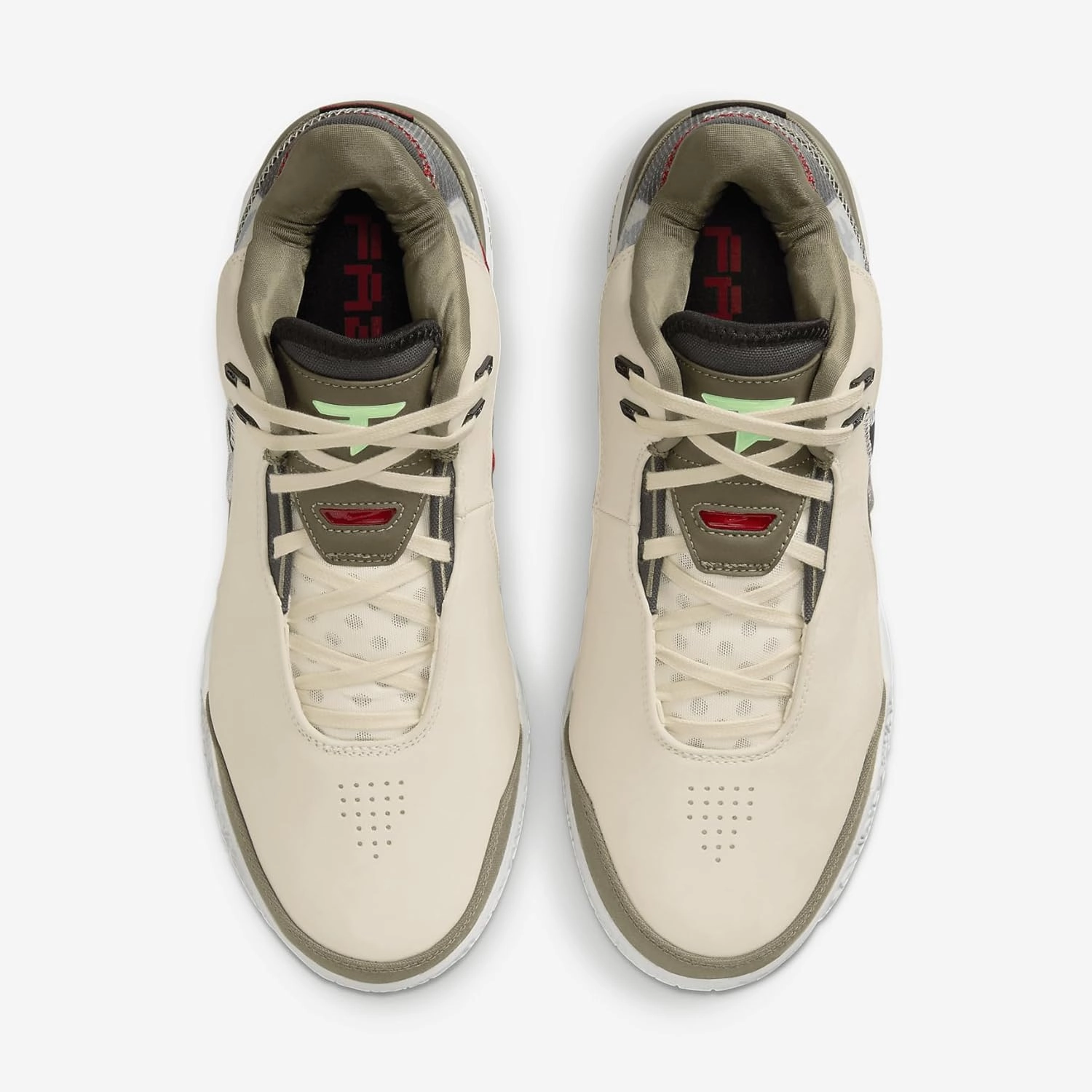 University Of Tennessee Shoes Nike Lebron NXXT Gen AMPD Basketball Shoes (FJ1566-101, Light Orewood Brown/Washed Teal/Metallic Gold)