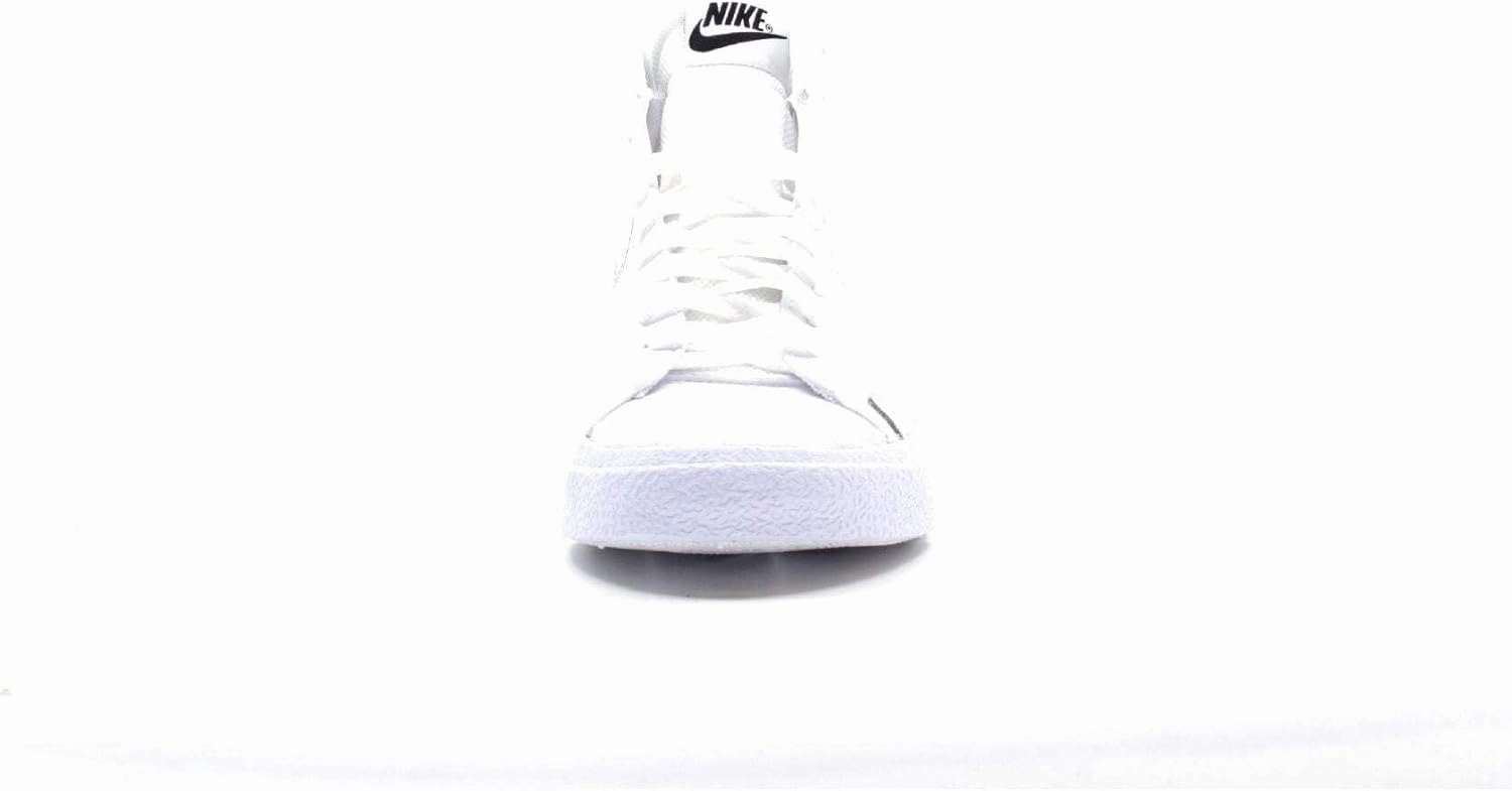 Nike Blazer Mid NN GS White/Black-Bright Mandarin-Medium Ash Gold Shoes Nike