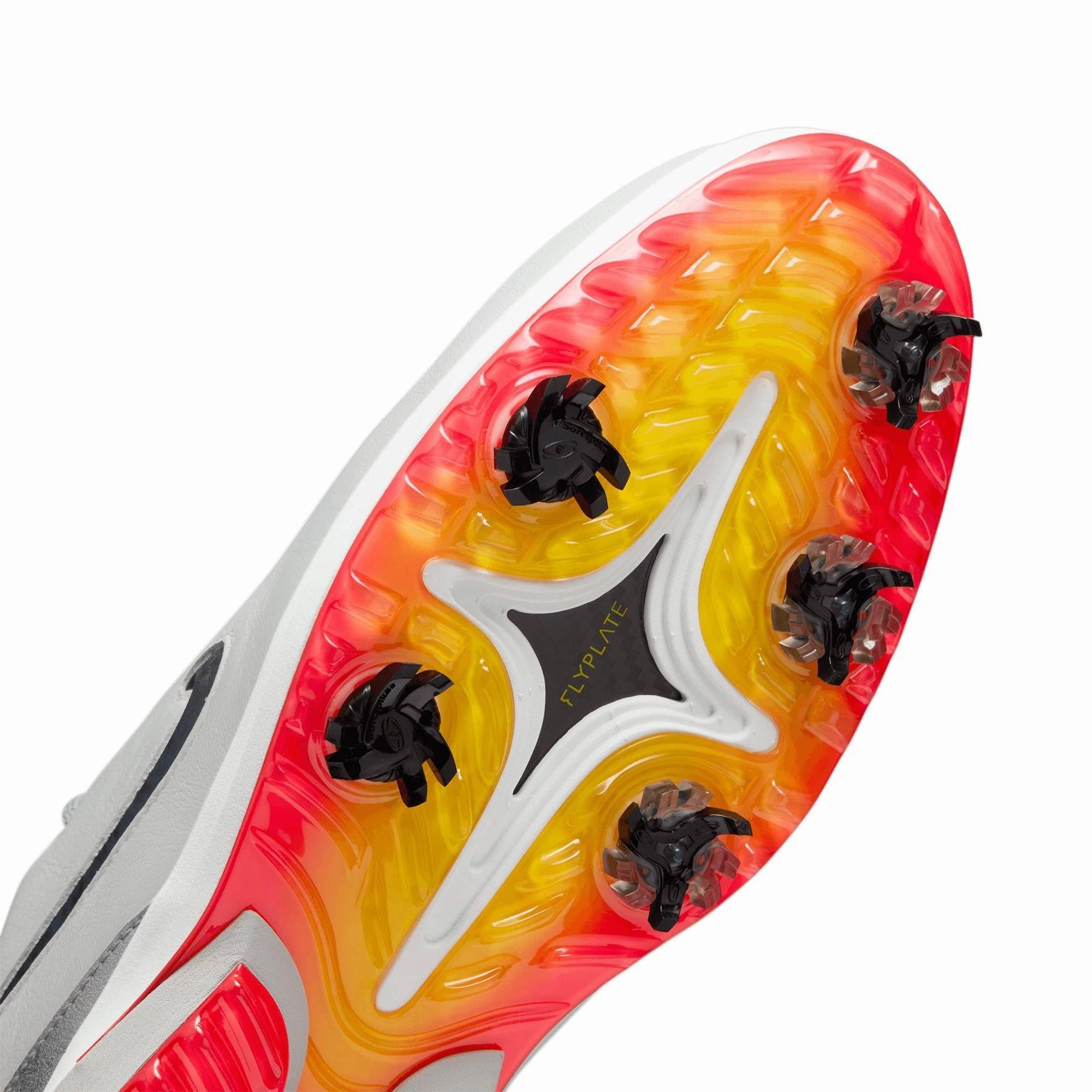 Crossfit Nike Shoes Victory Tour 4 NRG US Open Golf Shoes White/Black/Metallic Silver