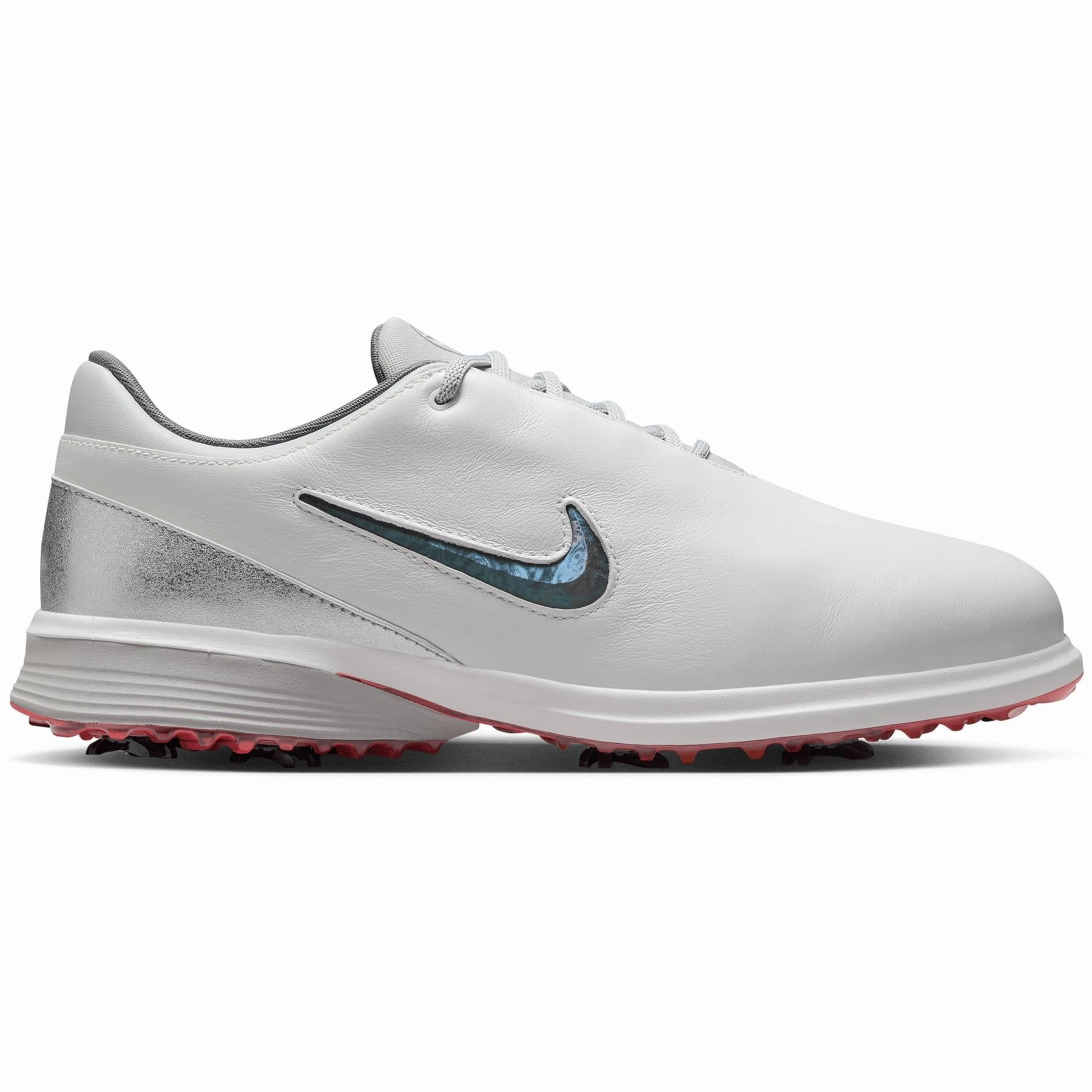 Victory Tour 4 NRG US Open Golf Shoes White/Black/Metallic Silver Nike Softball Turf Shoes