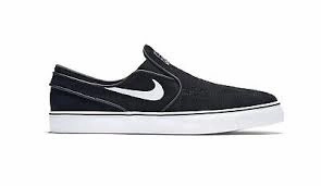 Nike SB Janoski OG  Slip Shoes - Black/White-Black Nike Journey Run Shoe