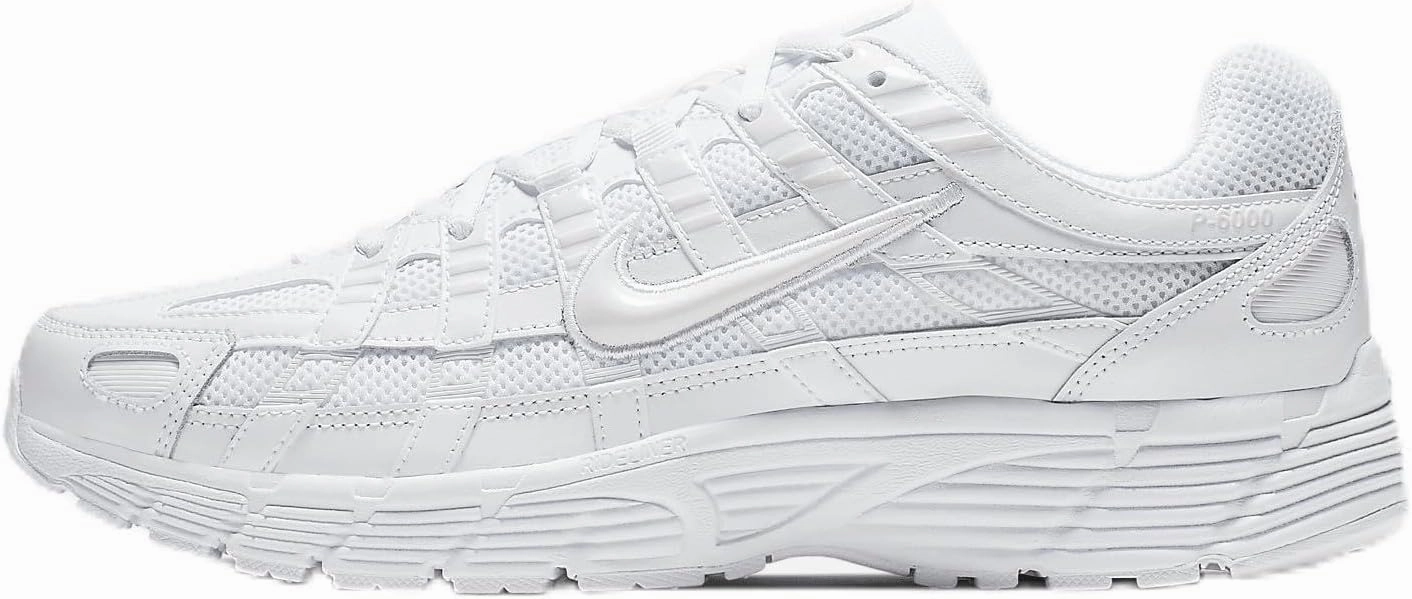 Nike P-6000 Men's Shoes (CD6404-100, White/Platinum Tint/White) Size 14 Nike Shoes Cortez