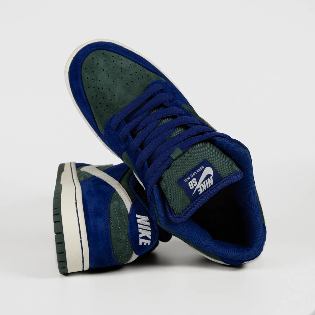 Nike SB - 'Wildcard' Dunk Low Pro Shoes - Deep Royal Blue / Sail Nike Air Diamond Varsity Turf Baseball Shoes