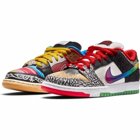 Nike Dance Shoes Nike SB - Dunk Low Pro QS Shoes - Sport Red / Black-Varsity Maize-Volt (P-ROD)