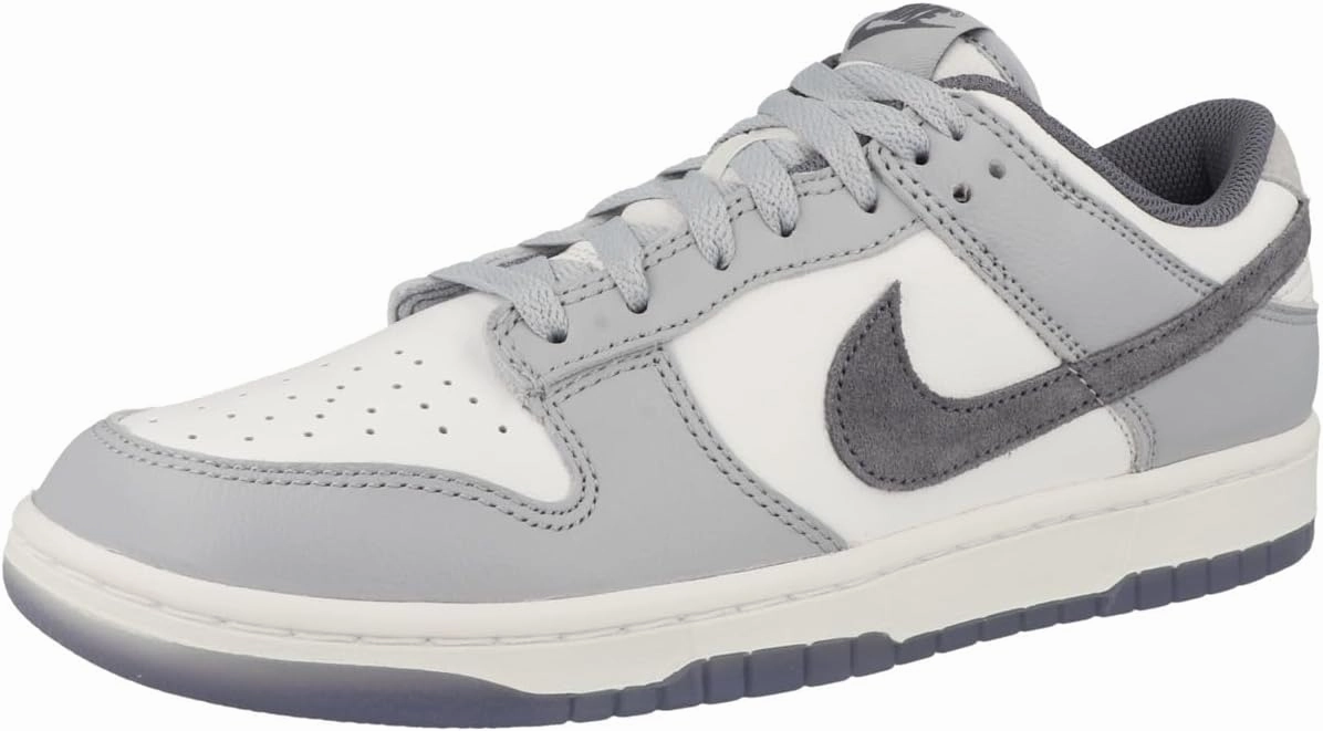 Nike Men's Dunk Low Retro SE Sneakers, White/Light Carbon/Platinum, Size 15 Best Nike Shoe For Running