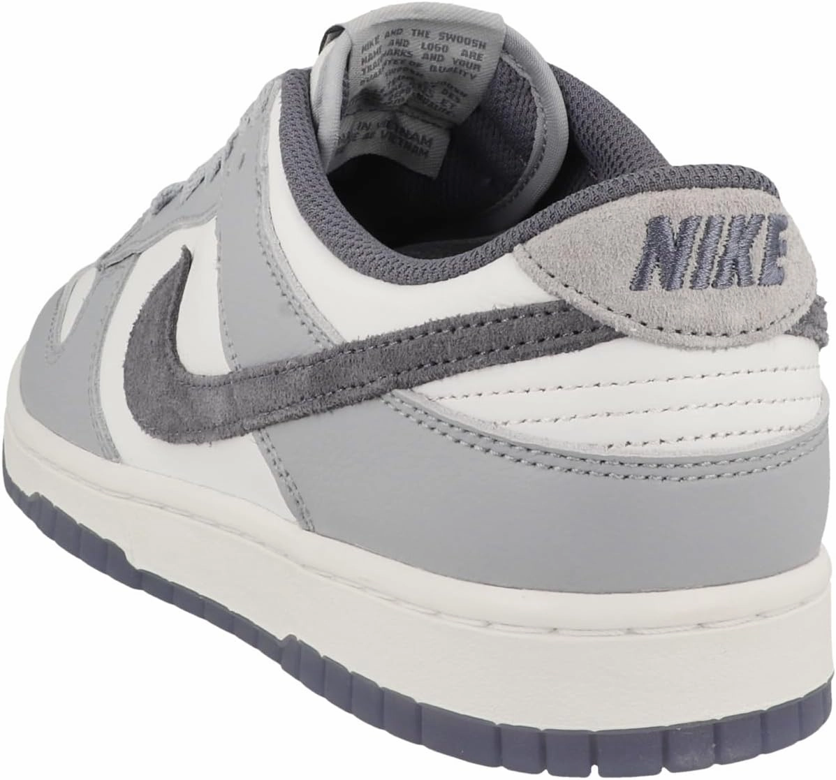 Best Nike Shoes With Arch Support Nike Men's Dunk Low Retro SE Sneakers, White/Light Carbon/Platinum, Size 15