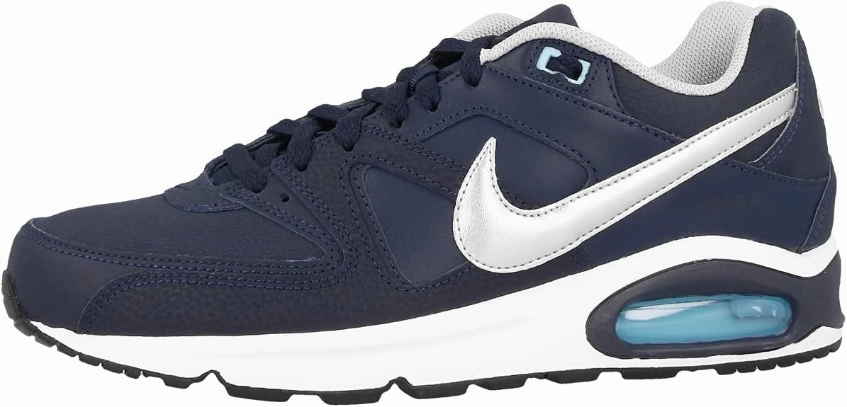 NIKE Men's Running Multisport Outdoor Shoes, Blue Obsidian Metallic Silver Bluecap White 401, 11 Nike Air Max Shoes Shop