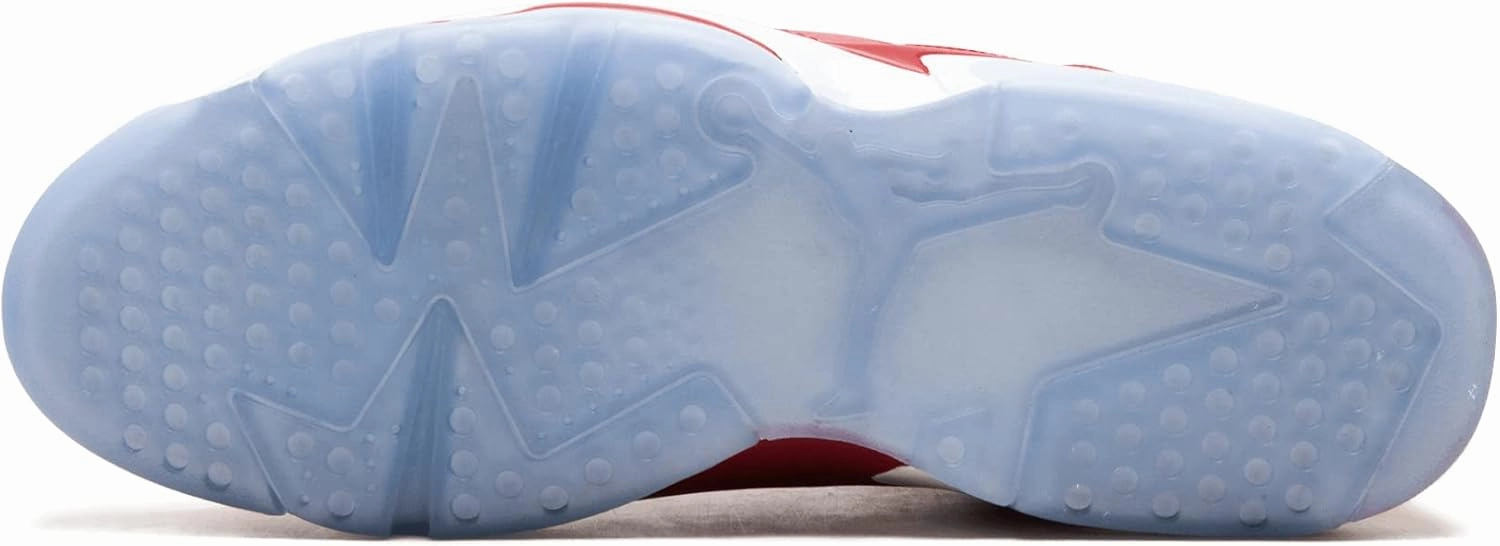 Nike Mens Air Jordan 6 Retro X Slam Dunk Varsity Red-White Leather Basketball Shoes Olive Green Nike Shoes