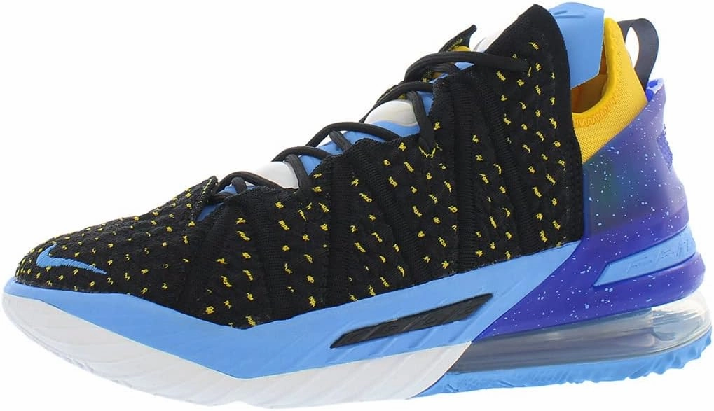 Nike Mens Lebron 18 CQ9283 006 Dynasty - Minneapolis Lakers - Size 8.5 Coolest Custom Nike Shoes