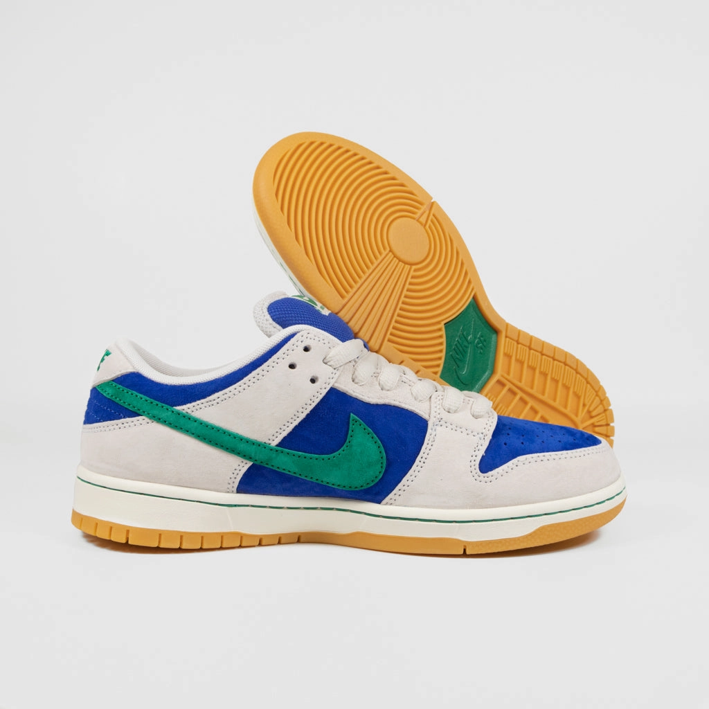 Nike SB - Dunk Low Pro Shoes - Phantom / Malachite  - Hyper Royal Tennessee Vols Nike Shoes
