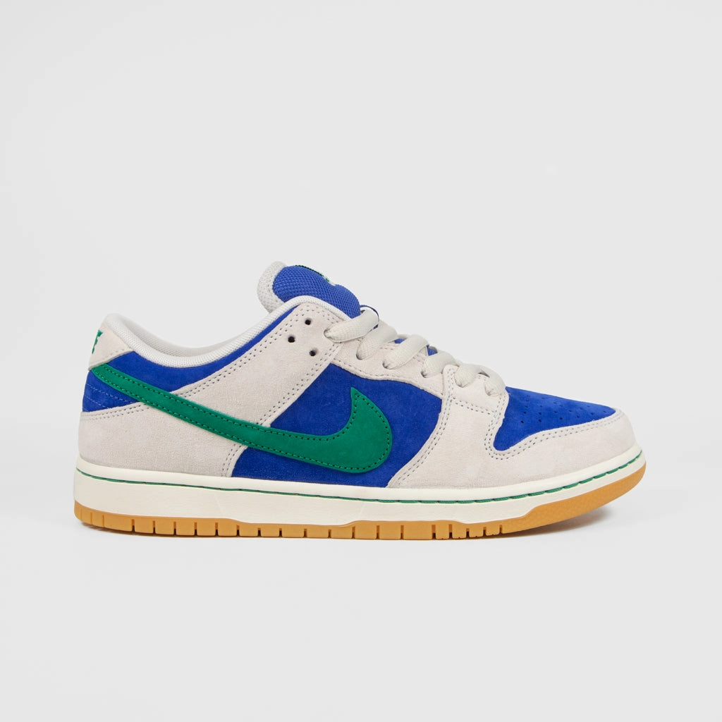 Nike SB - Dunk Low Pro Shoes - Phantom / Malachite  - Hyper Royal Nike Basketball Shoes Michael Jordan