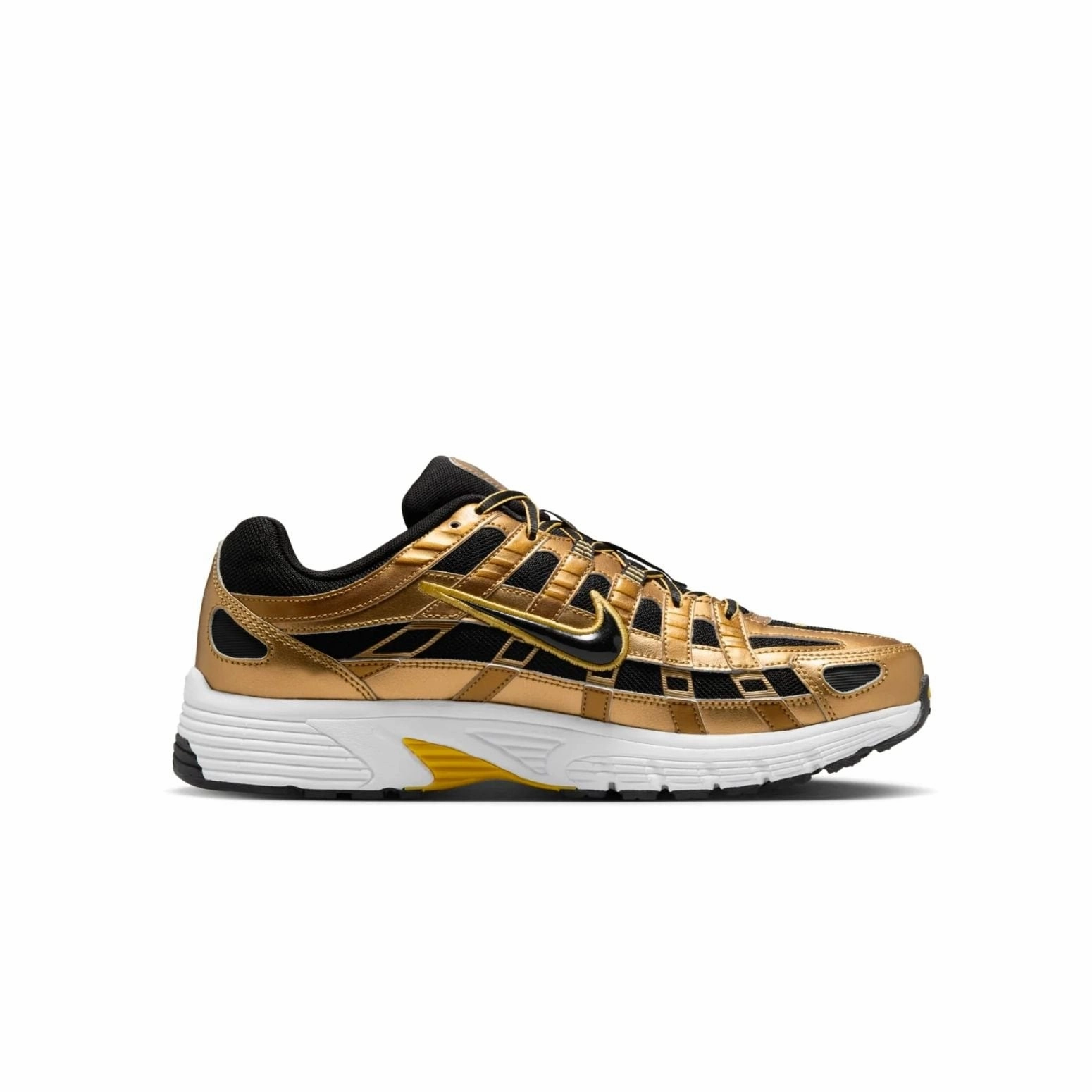 Nike P-6000 'Metallic Gold Infinite Gold White Black' HQ3030-700 Shoe Outline Nike