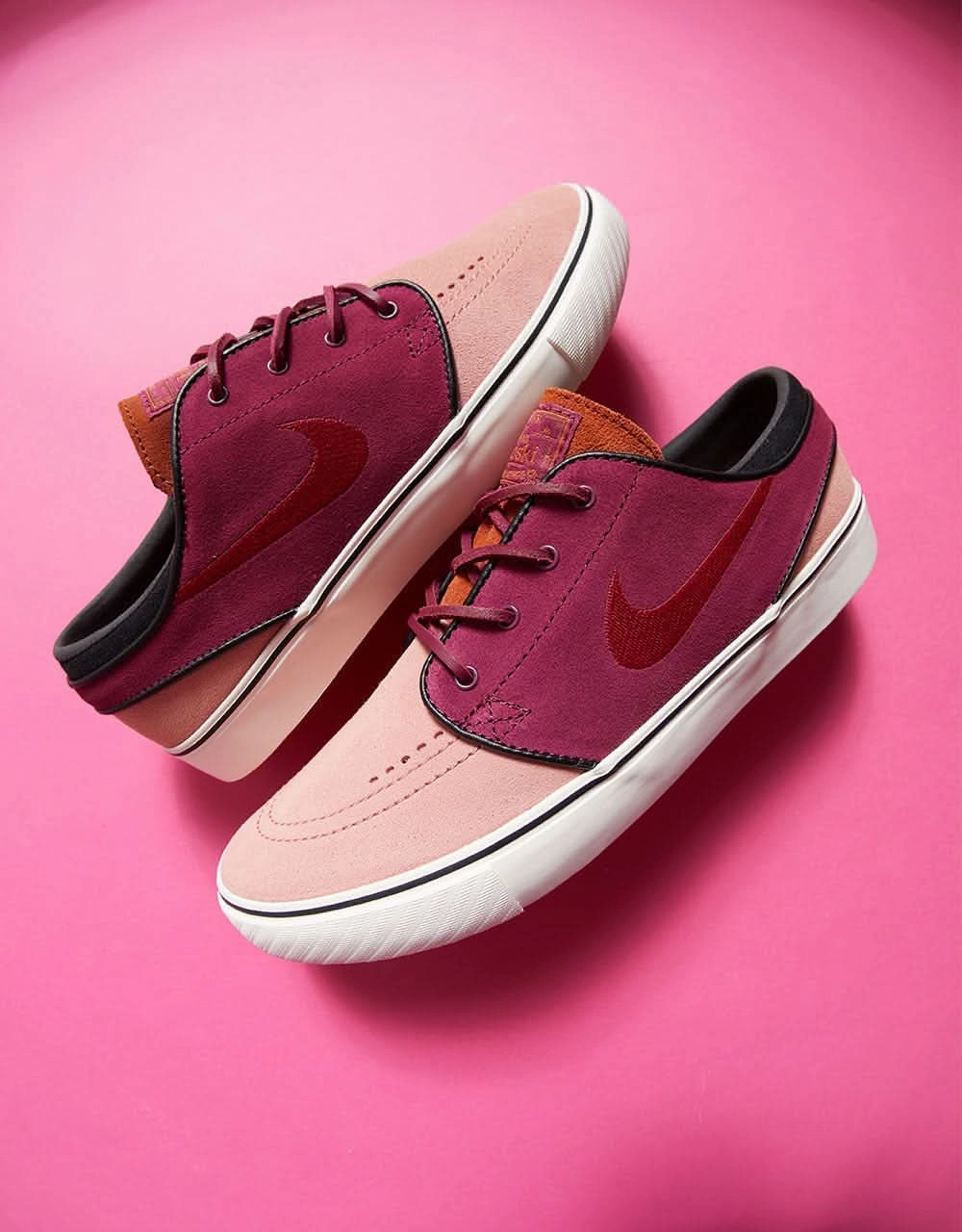 Nike SB Zoom Janoski OG  Skate Shoes - Red Stardust/Team Red-Rosewood Print Shoes Nike