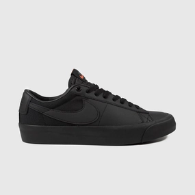 Nike Cheetah Shoes Nike SB - 'Orange Label' GT Blazer Low Shoes - Black / Black