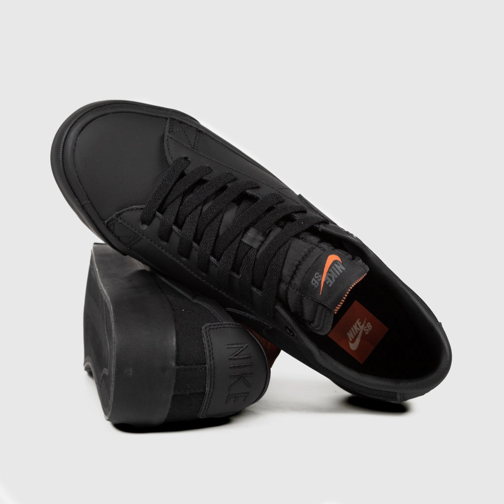 Nike SB - 'Orange Label' GT Blazer Low Shoes - Black / Black Nike Shoes Air Max Goadome Boots