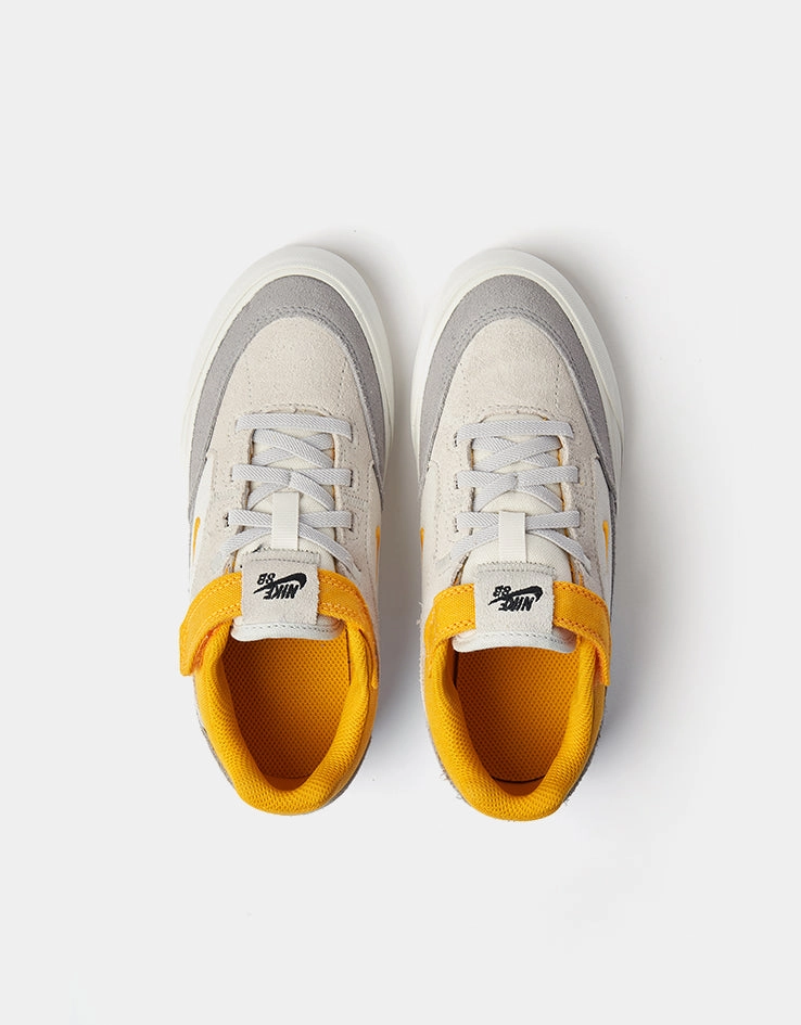 Kd Shoes Nike Zoom Nike SB Malor TD Kids Skate Shoes - Platinum Tint/University Gold-Wolf