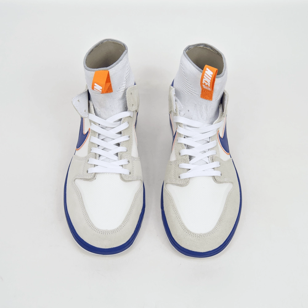 Nike Running Shoes Pegasus Nike SB - 'Medicom' Dunk High Elite QS Shoes - White / College Blue - White - Gold Post