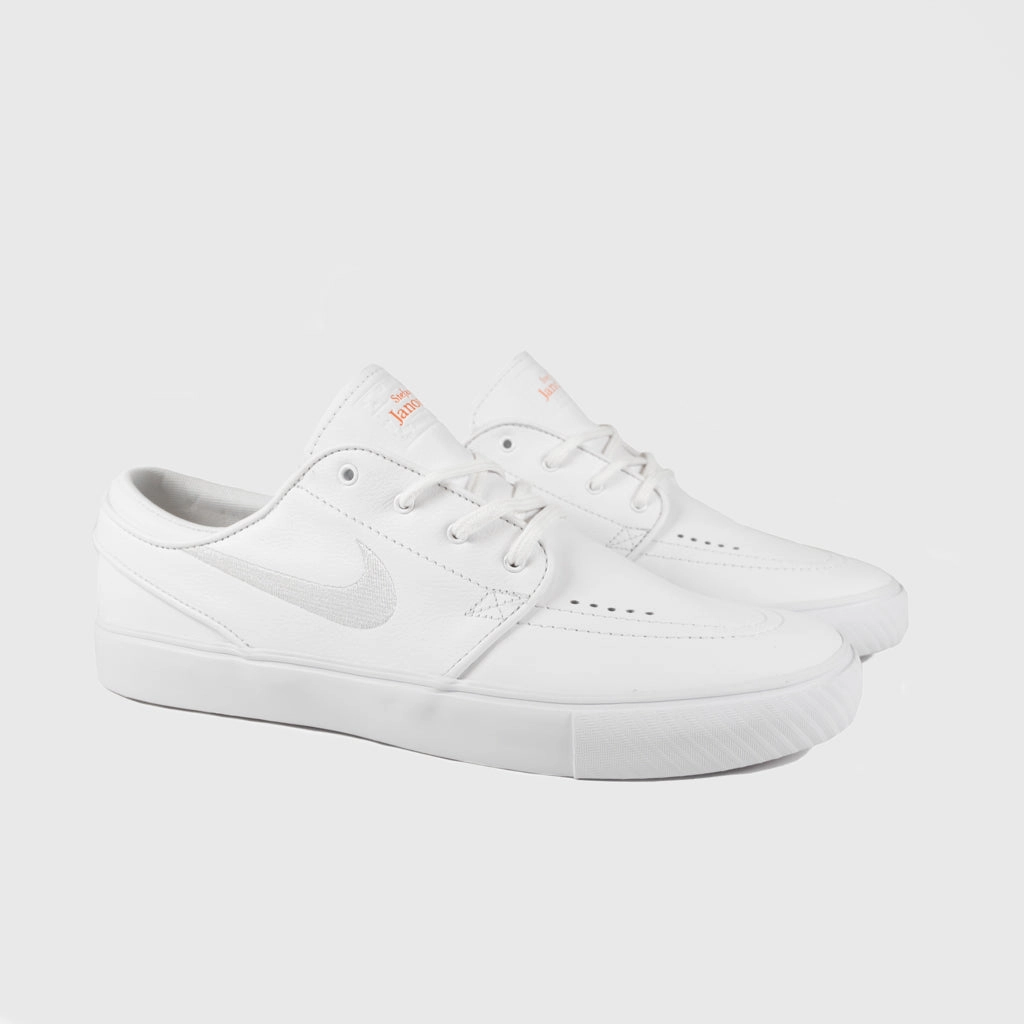 Nike Shoes At Foot Locker Nike SB - 'Orange Label' Stefan Janoski OG  Shoes - White / White - White - White