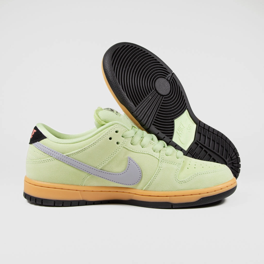 Nike Air Huarache Shoes Nike SB - 'Verdugo Mountain' Dunk Low Pro Shoes - Light Liquid Lime / Wolf Grey - Black