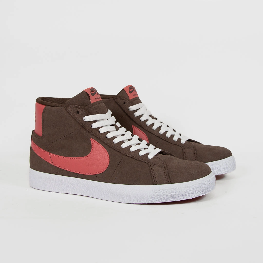 Nike SB - Blazer Mid Shoes - Baroque Brown / Adobe Nike Futbol Soccer Shoes