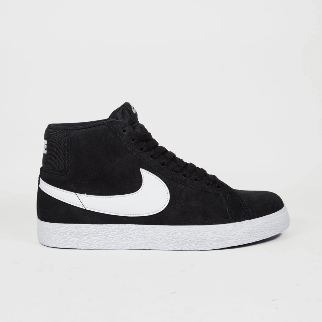 Black Friday Deals Nike Shoes Nike SB - Blazer Mid Shoes - Black / White - White - White