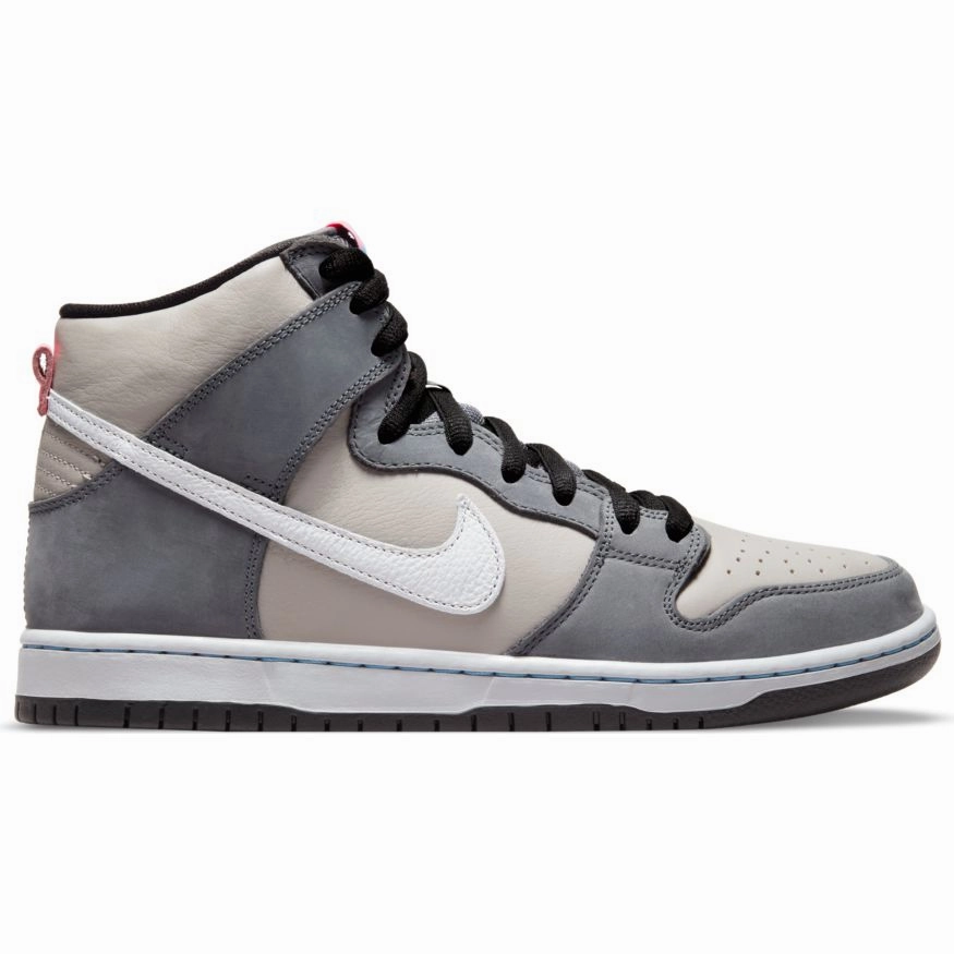 Nike Air Running Shoes Nike SB - Dunk Hi Pro Shoes - Flint Grey / Grey Fog