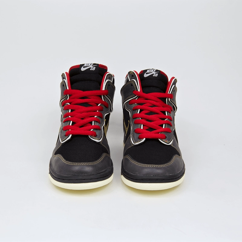 Nike Move To Zero Shoes Nike SB - Dunk High Premium SB 'Marshall Amp' Shoes - Black / Metallic Gold