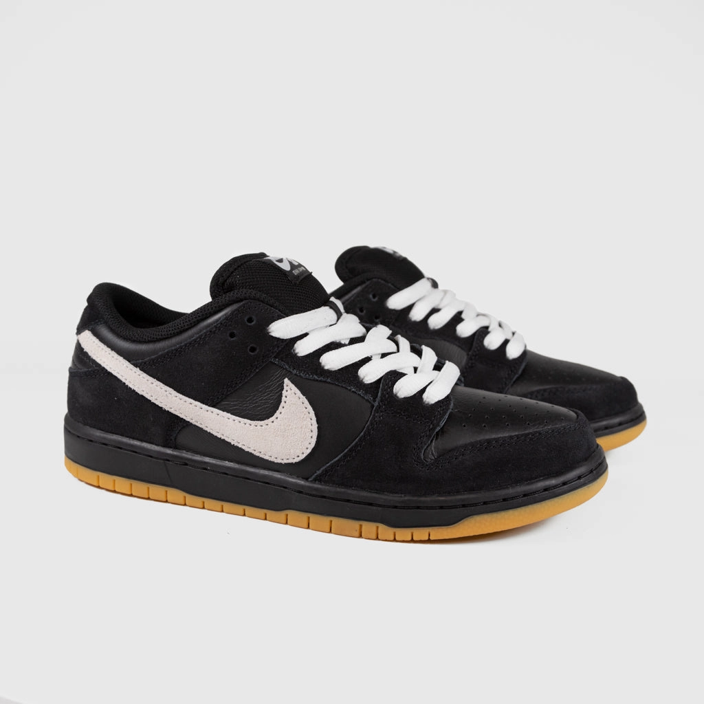 Best Nike Shoes For Casual Wear Nike SB - Dunk Low Pro GR Shoes - Black / White - Black - Gum Light Brown