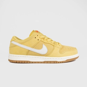 History Of Nike Shoes Nike SB - Dunk Low Pro Orange Label Shoes - Saturn Gold / Sail - Saturn Gold - Solar Flare