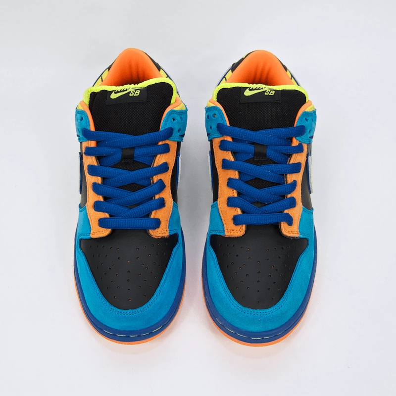 Nike Shoes From Back To The Future Nike SB - Dunk Low Pro SB 'Skate Or Die' Shoes - Black / Neon Yellow