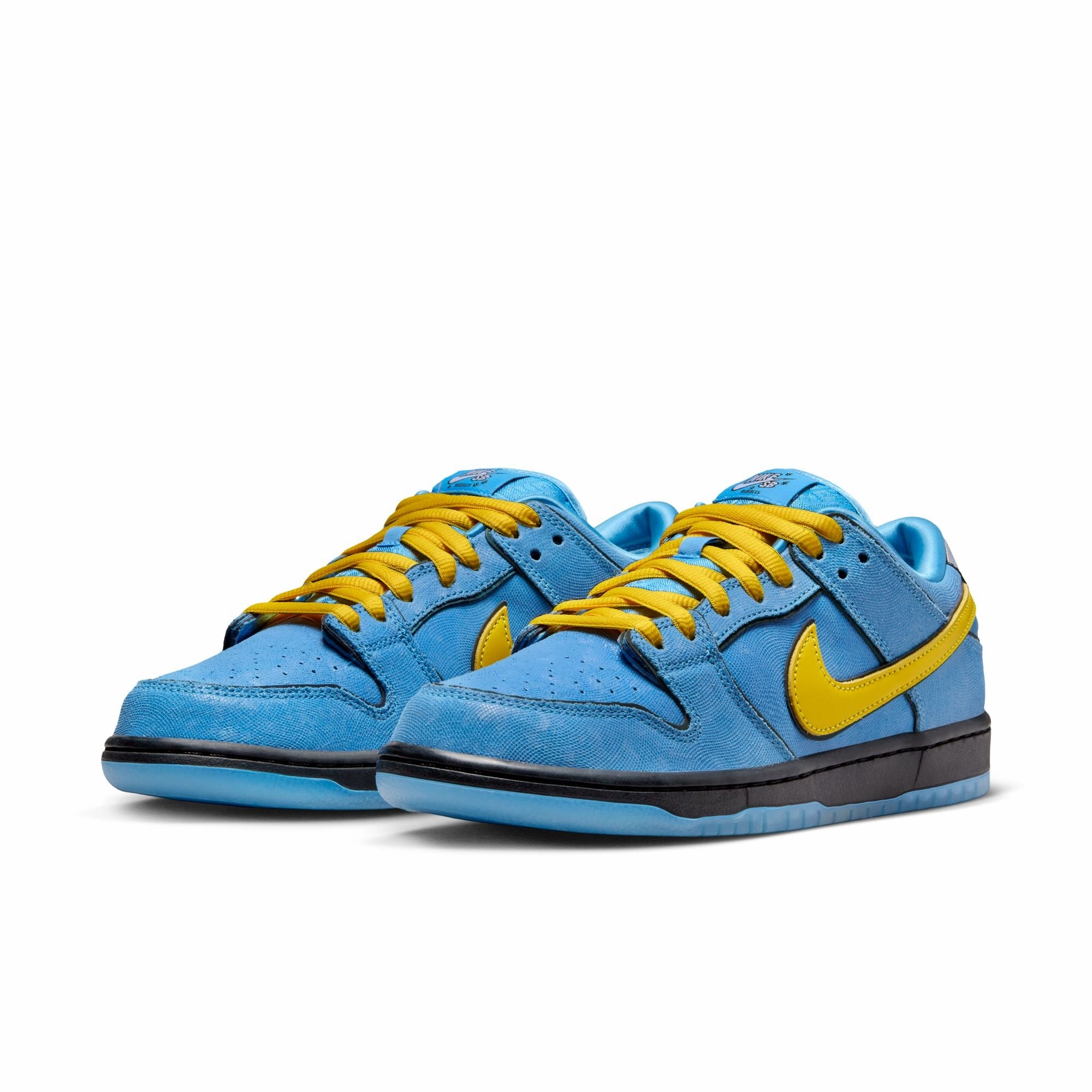 Nike SB - Dunk Low Pro Shoes - Blue Chill / Deep Royal Blue - Active Pink (Powerpuff Girls) Nike Shoes High Top