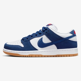 Nike SB - Dunk Low Pro Shoes - Deep Royal Blue / White (Dodgers) Nike Samba Shoes