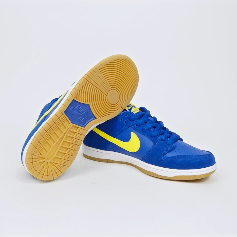 Nike SB - Dunk Low Pro Shoes - Varsity Royal / Lightening - White Nike Carbon Plate Running Shoes