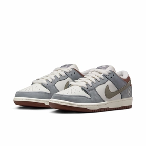 Nike SB - Dunk Low Pro Shoes - Wolf Grey / Iron Grey - Sail (YUTO) Michigan Wolverines Nike Shoes