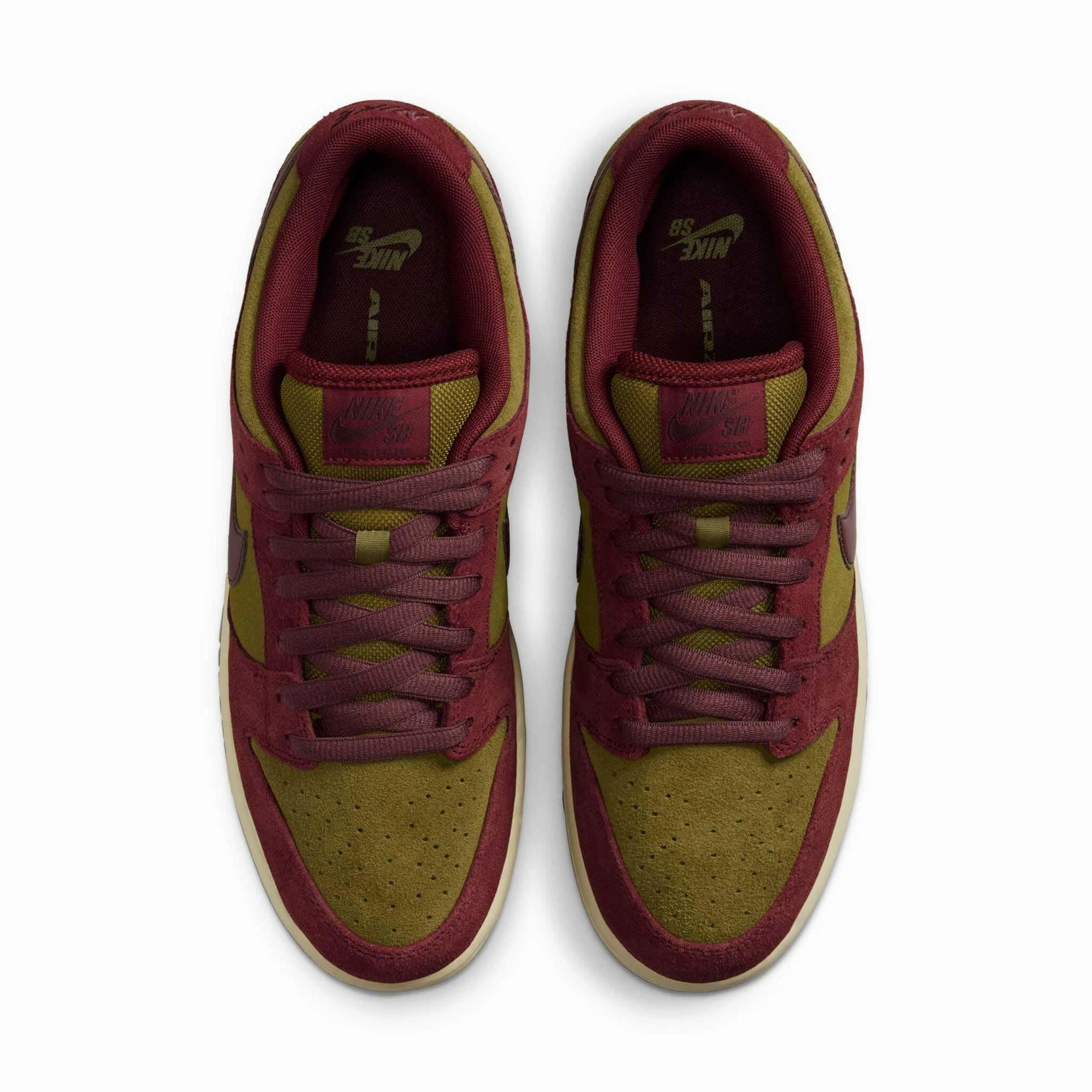 Nike Active Shoes Nike SB - Dunk Low Pro Shoes Dark Team Red Olive Flak