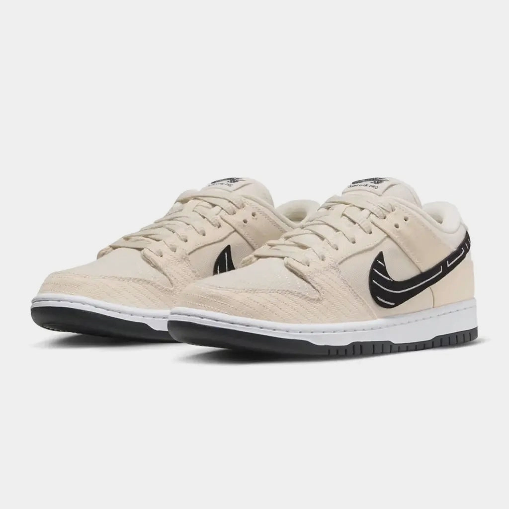 Nike SB - Dunk Low Pro Shoes (UK ONLY - ONE PAIR PER CUSTOMER) - Fossil / Black - Sail Spider Man Shoes Nike